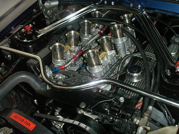 Ford fe weber carbs #5